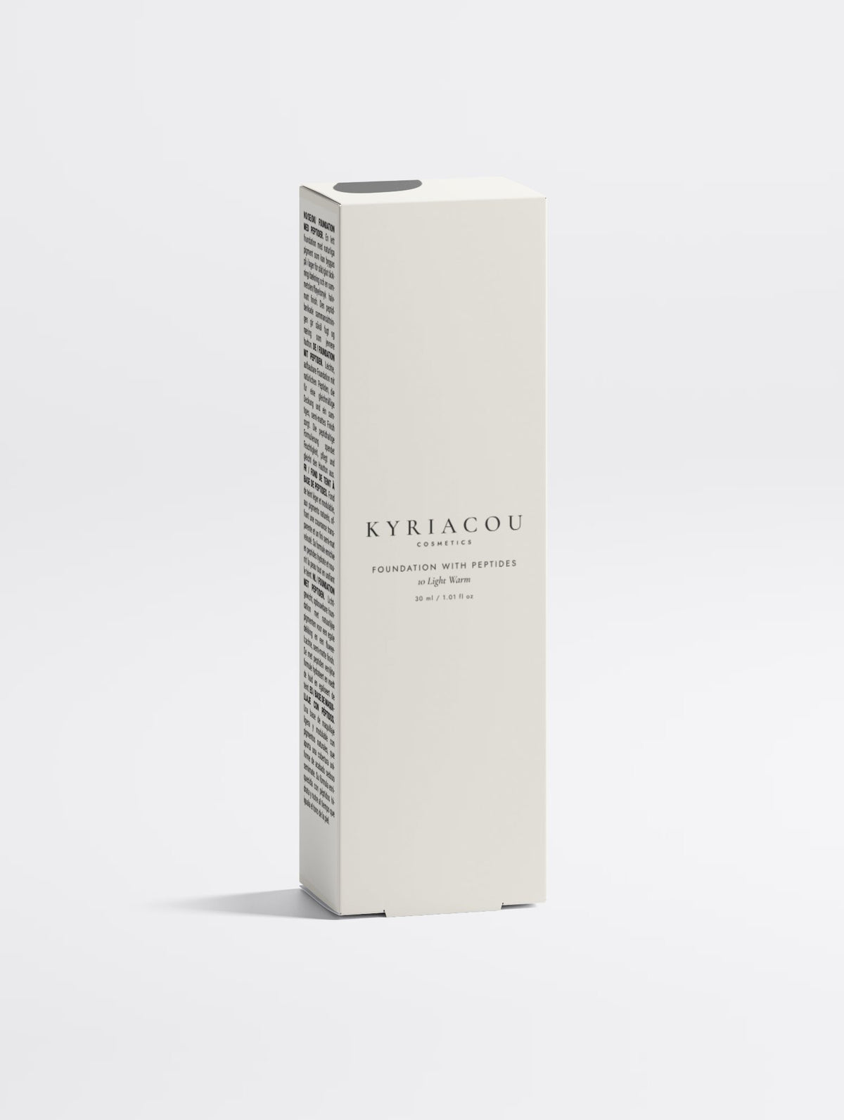 Foundation with Peptides, 10 Light Warm