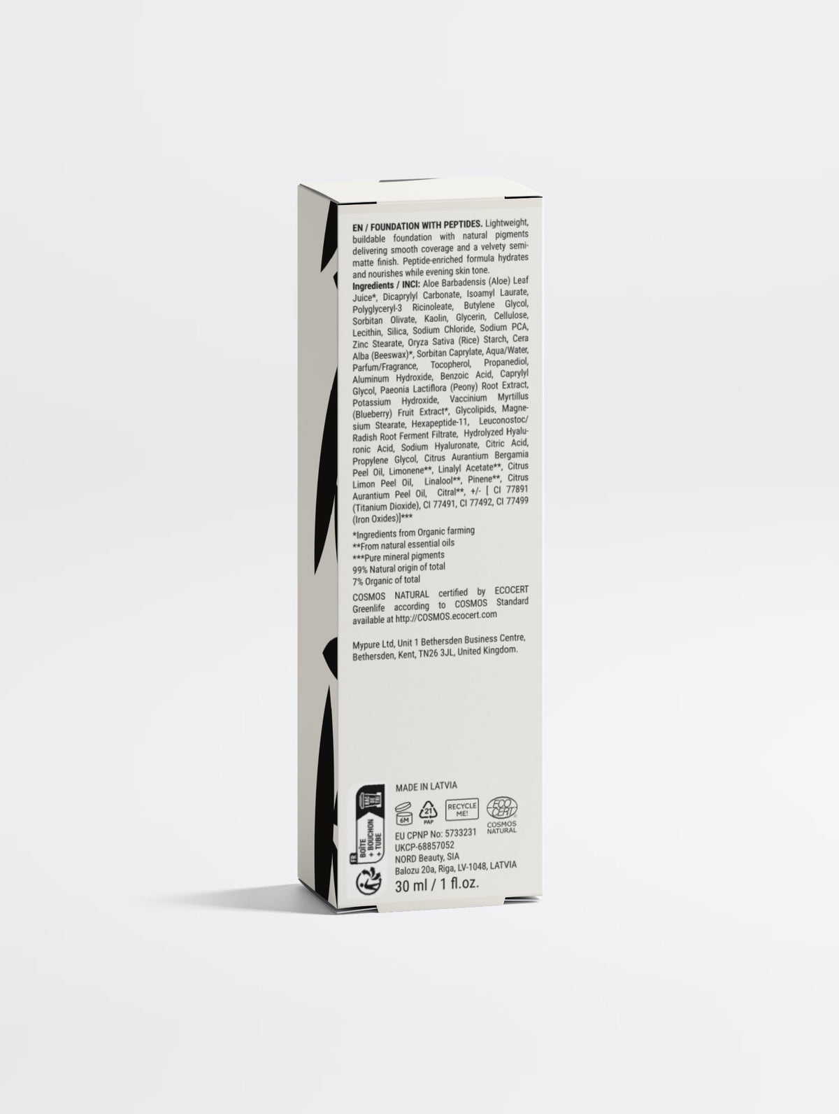 Foundation with Peptides, 25 Medium Warm