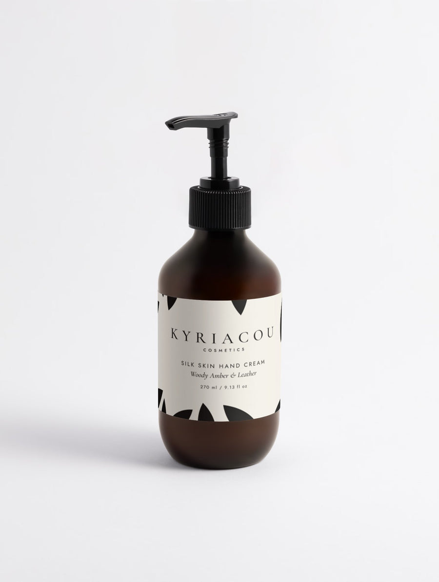 Silk Skin Hand Cream, Woody Amber & Leather