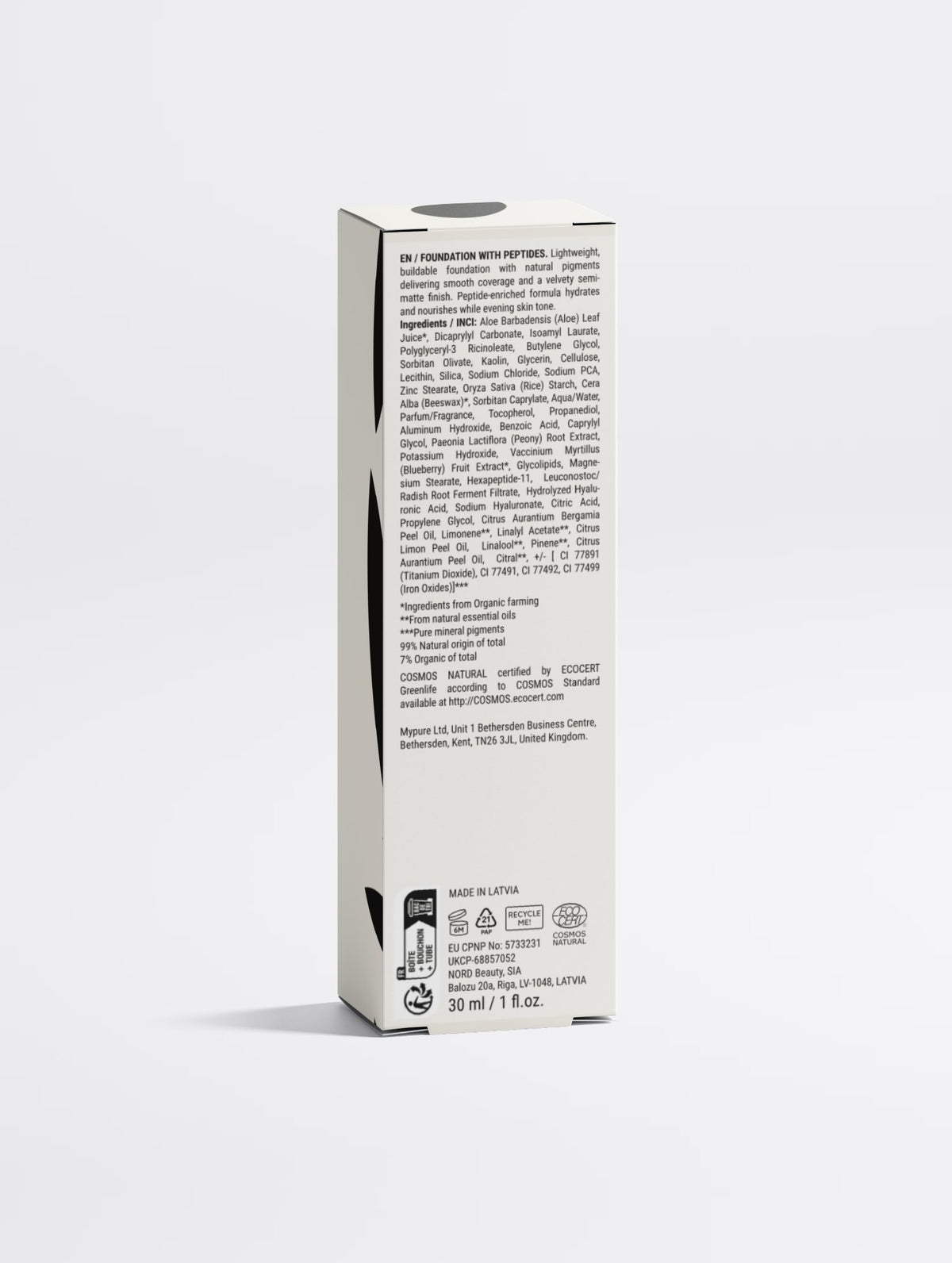 Foundation with Peptides, 45 Deep Warm