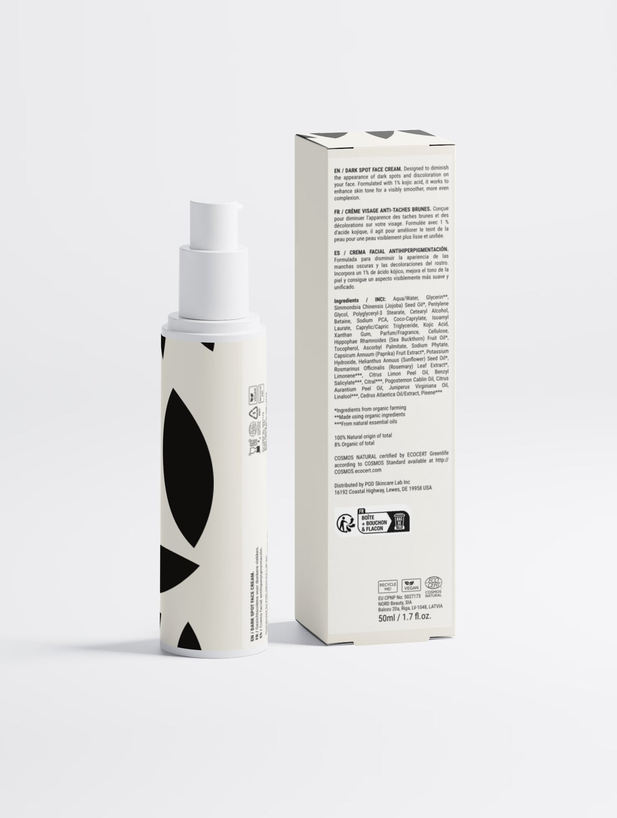 Dark Spot Face Cream with Kojic Acid