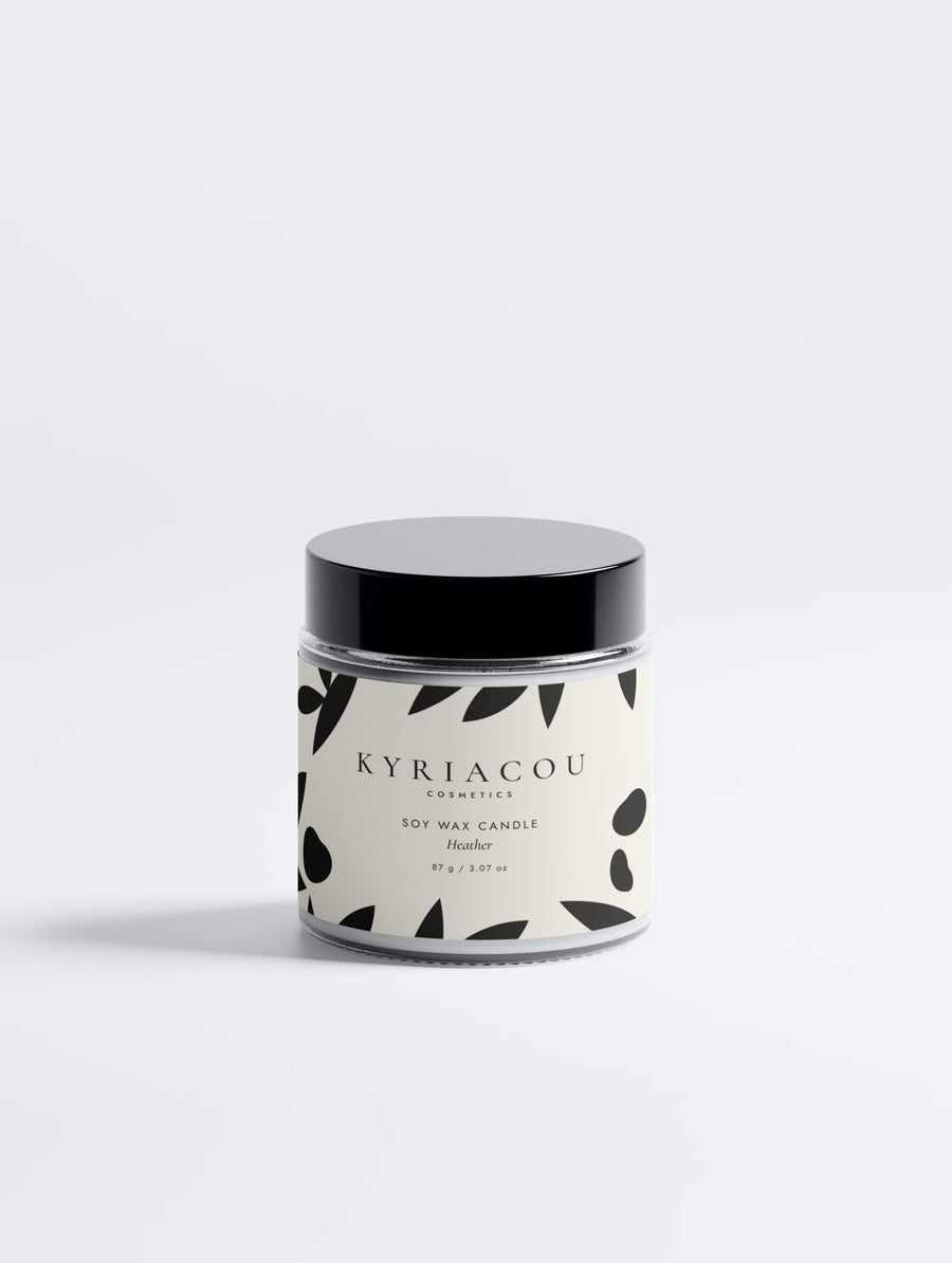 Soy Wax Candle, Heather