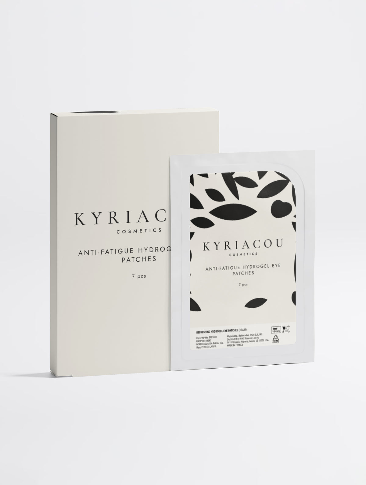 Anti-Fatigue Hydrogel Eye Patches