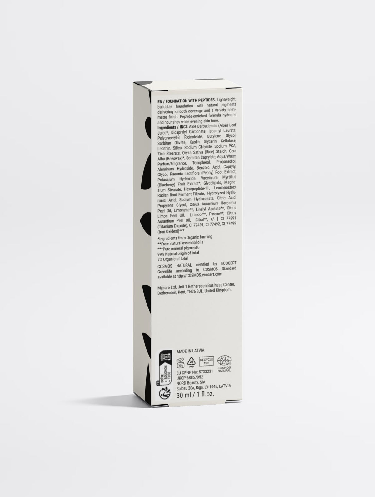 Foundation with Peptides, 50 Deep Cool