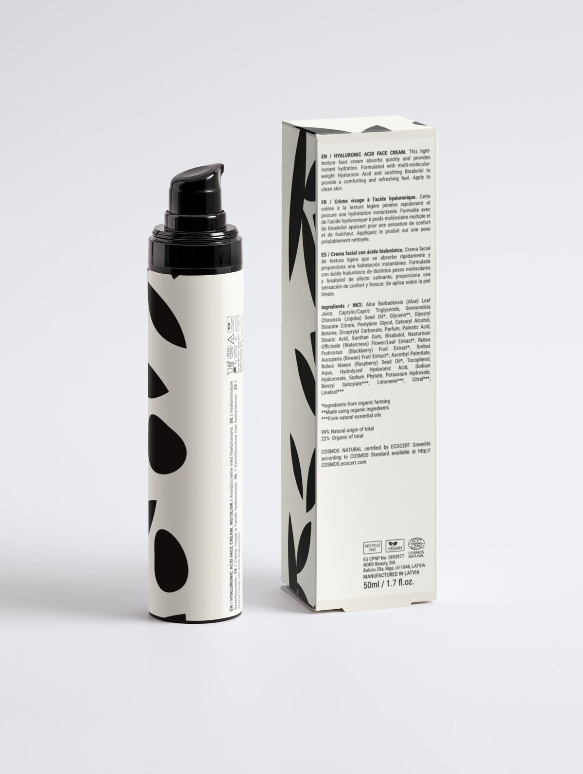 Hyaluronic Acid Face Cream for Men