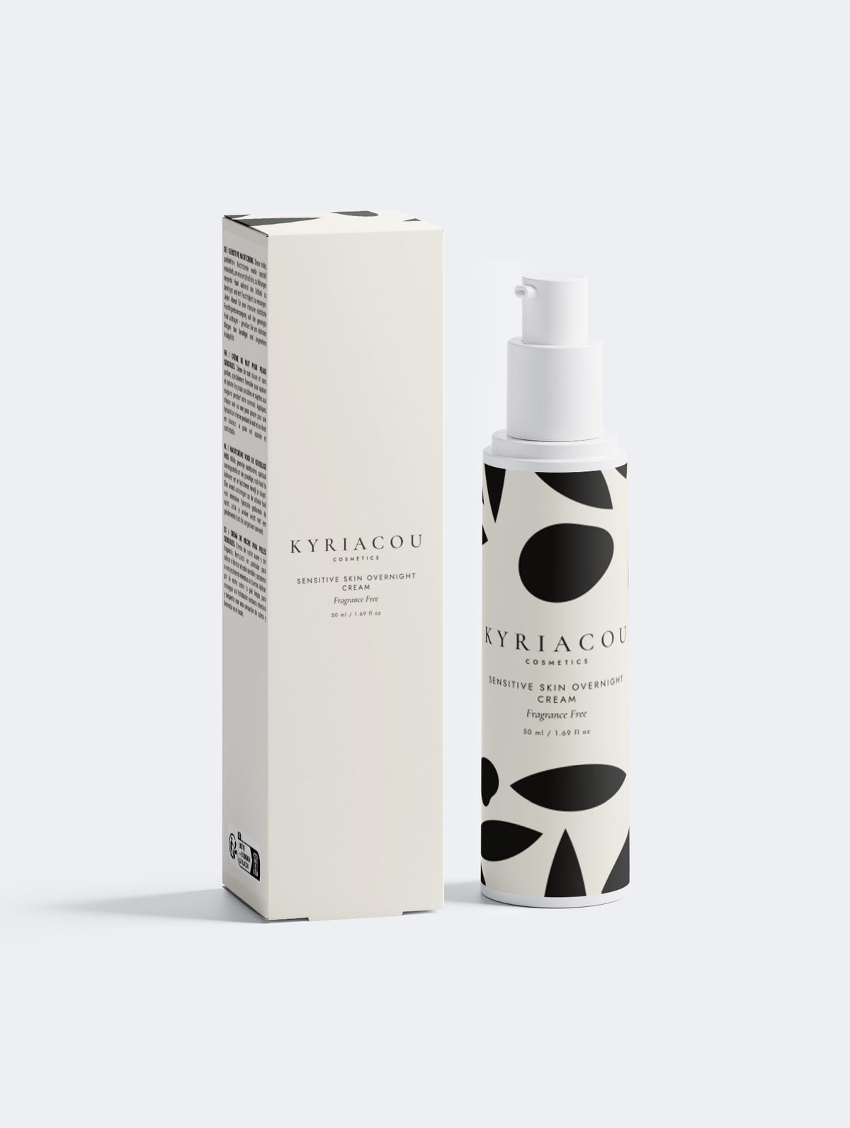 Sensitive Skin Overnight Cream, Fragrance Free