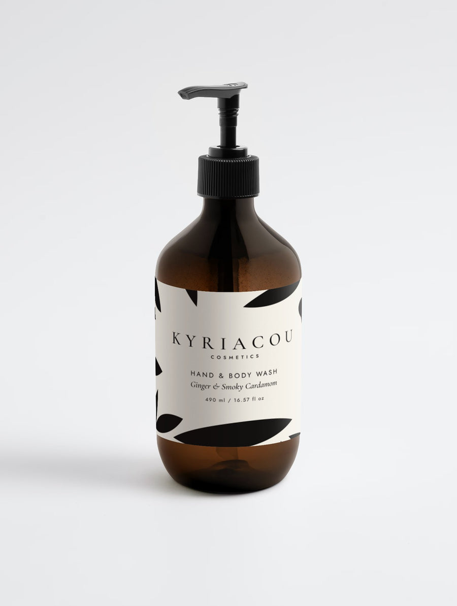 Hand & Body Wash, Ginger & Smoky Cardamom