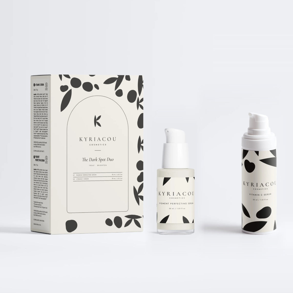 The Dark Spot Duo gift box with Pigment Perfecting Serum, Vitamin C Serum