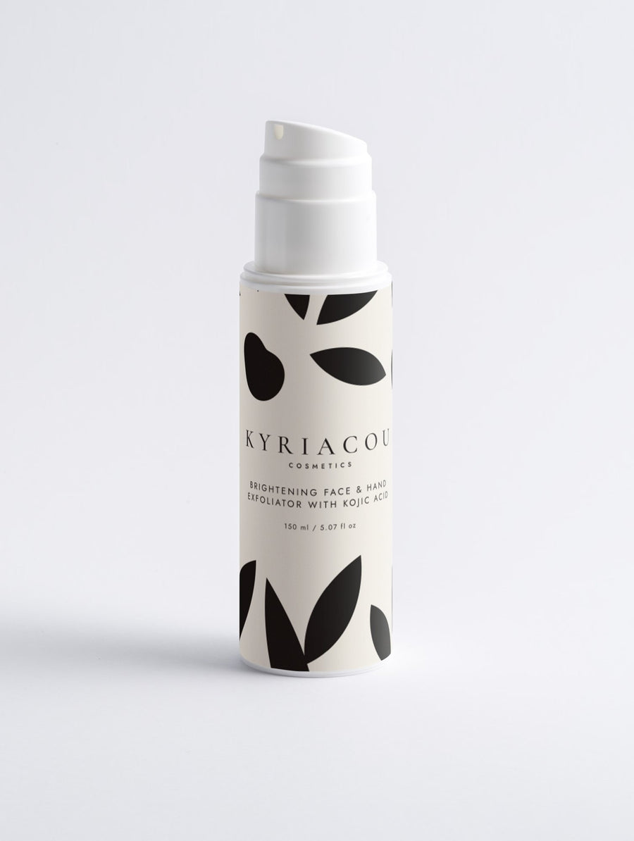 Brightening Face & Hand Exfoliator with Kojic Acid