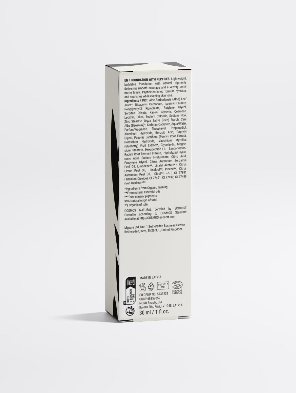 Foundation with Peptides, 30 Tan Neutral
